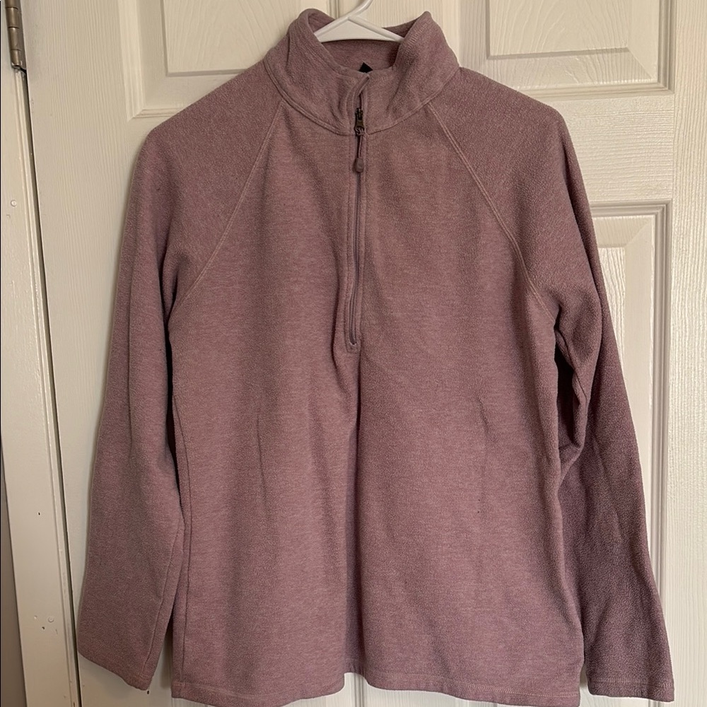 Purple Quarter-Zip Pullover
